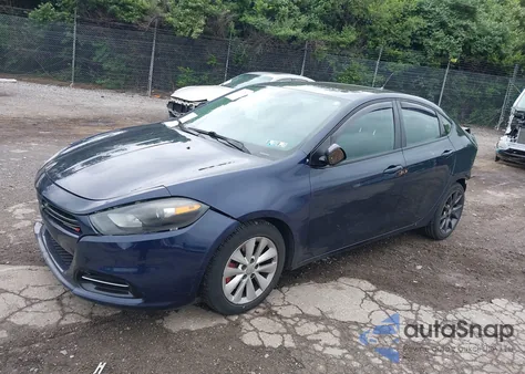 2014 Dodge Dart Sxt из США, поврежденный, VIN 1C3CDFBB7ED725358